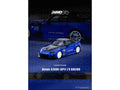 Honda S2000 RHD (Right Hand Drive) "J's Racing" Blue Metallic with Carbon Hood and Top 1/64 Diecast Model Car by Inno Models