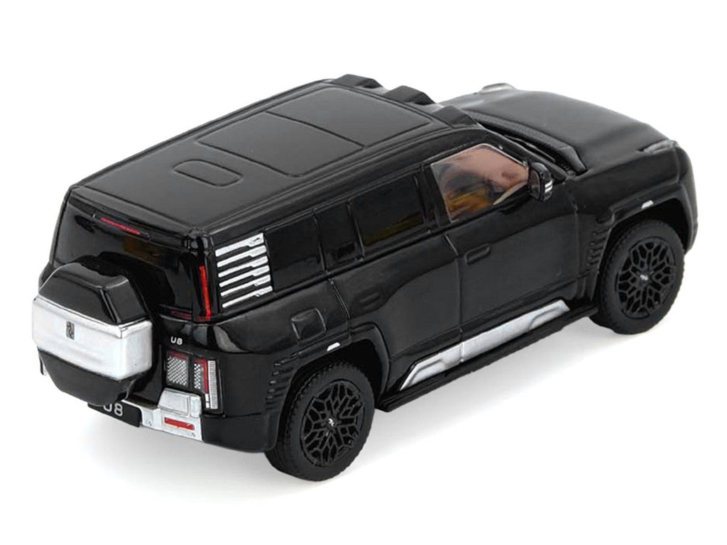 Yangwang U8 Black 1/64 Diecast Model Car by Inno Models