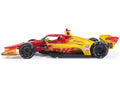 Dallara IndyCar #10 Alex Palou "DHL" Chip Ganassi Racing (Road Course Configuration) Champion "NTT IndyCar Series" (2025) 1/18 Diecast Model Car by IXO Models