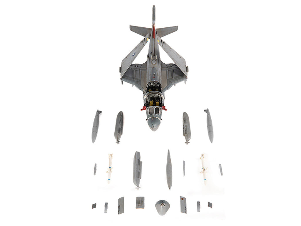 Grumman EA-6B Prowler Attack Aircraft "VAQ-136 Gauntlets USS George Washington" (2012) United States Navy 1/72 Diecast Model by JC Wings
