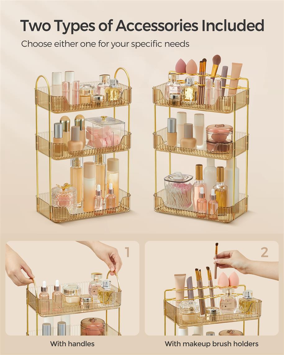 3-Tier Makeup Organizer