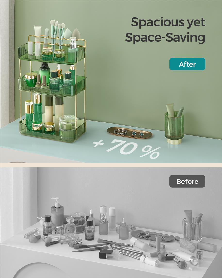 3-Tier Makeup Organizer