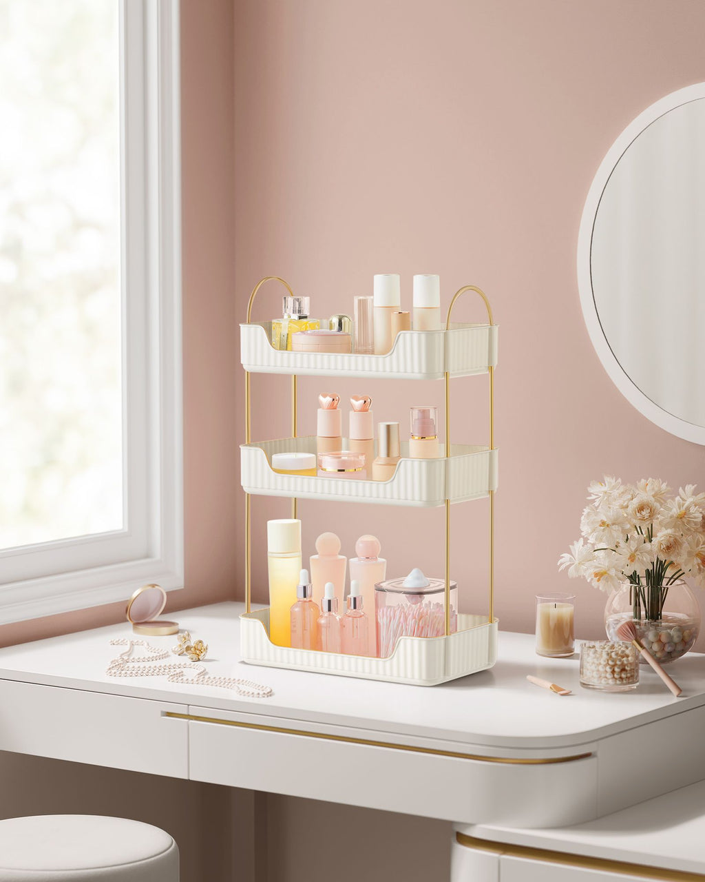 3-Tier Makeup Organizer