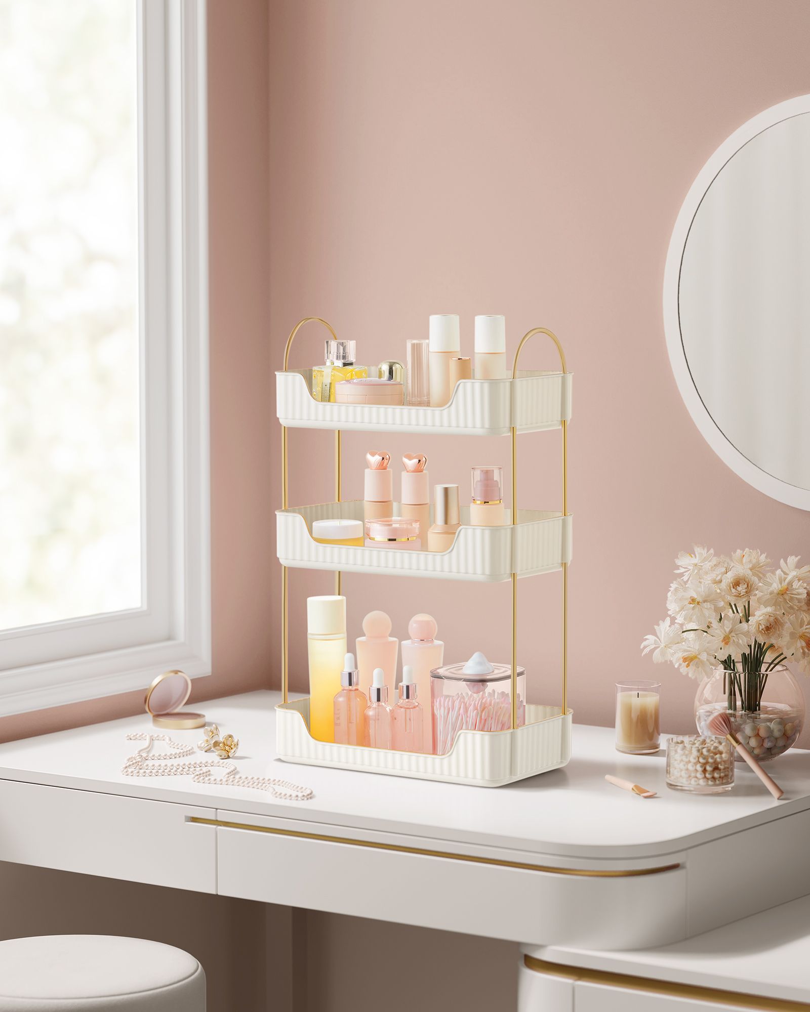 3-Tier Makeup Organizer