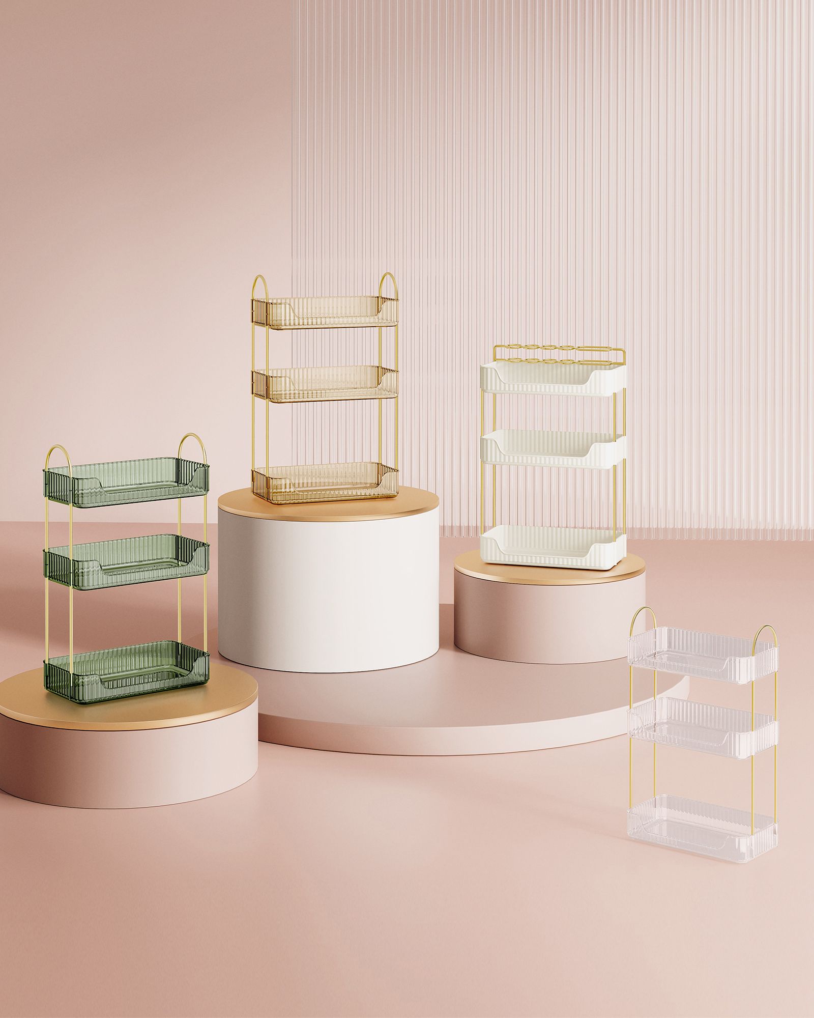 3-Tier Makeup Organizer