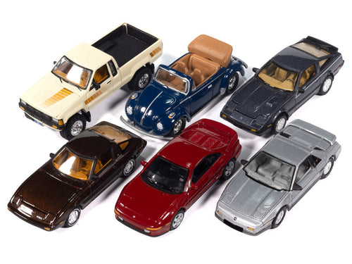 "Classic Gold Collection" 2026 Release 1 Set A of 6 Cars 1/64 Diecast Model Cars by Johnny Lightning