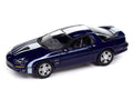 2002 Chevrolet Nickey Camaro ZL1 Navy Blue Metallic with White Stripes "Muscle Cars USA" Series 1/64 Diecast Model Car by Johnny Lightning