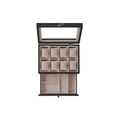 8-Slot Watch Box with Large Glass Lid