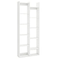 11-Tier Modern Book Organizer Bookcase with Anti-Tipping Kits-Natural