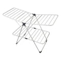 Foldable 2-Tier Clothes Drying Rack Heavy-Duty Aluminum Stainless Steel Laundry Airer