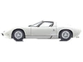 Lamborghini Miura P 400 White 1/18 Diecast Model Car by Kyosho