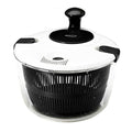 Brentwood 5 Quart Salad Spinner in Black with Serving Bowl