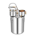 5/10 Gal 22/38 L Water Alcohol Distiller for DIY Whisky-5 Gal