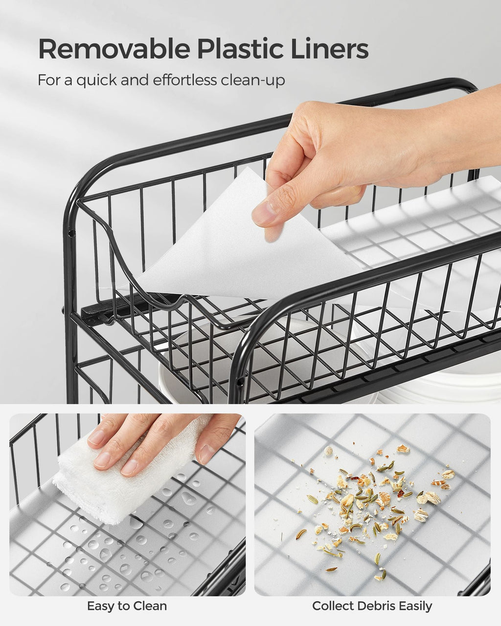 2-Tier Pull-Out Cabinet Organizer
