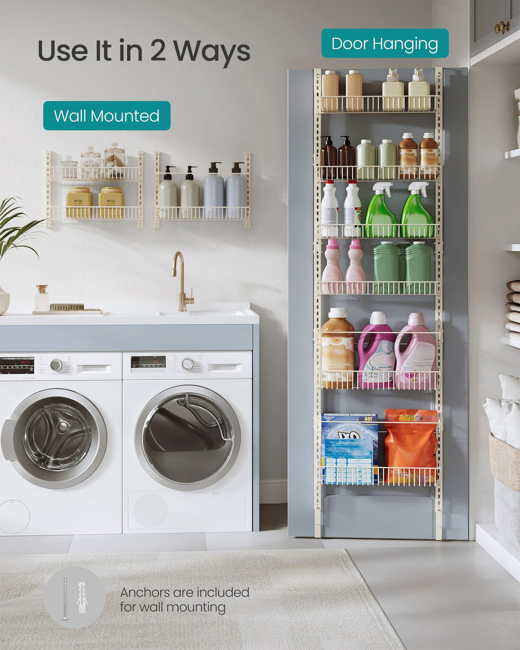 6-Tier Pantry Organizers and Storage