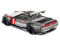 Honda NSX "Kaido Test Car Spec V1" #9 Gray Metallic with Carbon Top and Graphics (Designed by Jun Imai) "Kaido House" Special 1/64 Diecast Model Car by Mini GT