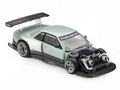 Nissan Silvia S13-R "Kaido Works V1" RHD (Designed by Jun Imai) Light Green Metallic "Kaido House" Special 1/64 Diecast Model Car by Mini GT