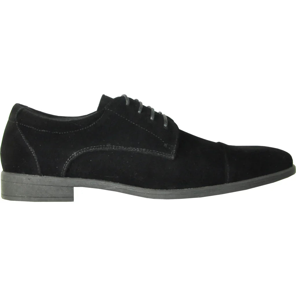 VANGELO Men Dress Shoe KING-4 Oxford Formal Tuxedo for Prom and Wedding