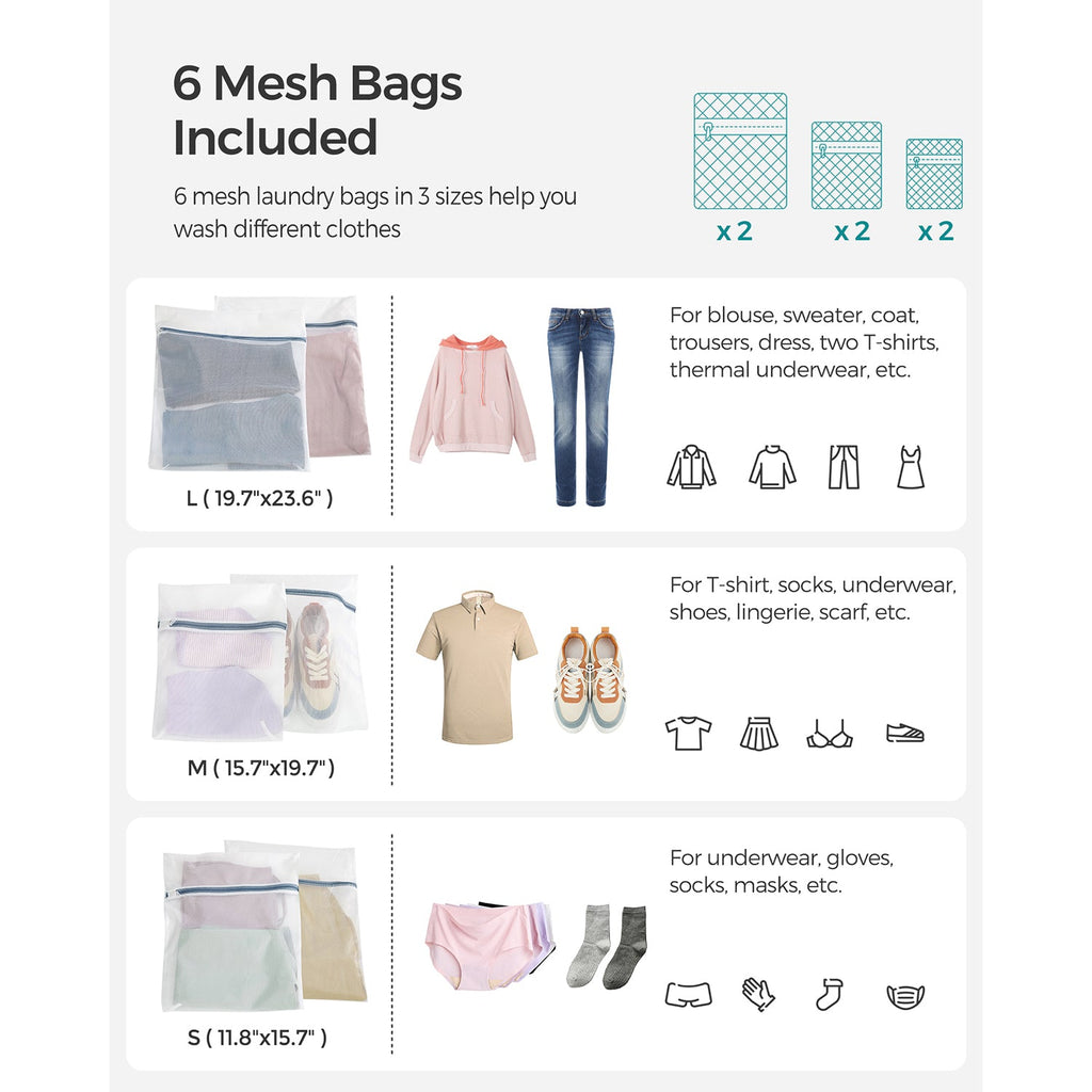 130L Clothes Hamper with 2 Removable Liner Bags