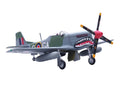 North American Mustang Mk.IV Aircraft "KH774 F/L Ellis Blanchford No. 112 'Shark' Squadron 239 Wing Italy" (1945) Royal Air Force 1/72 Diecast Model Airplane by Legion