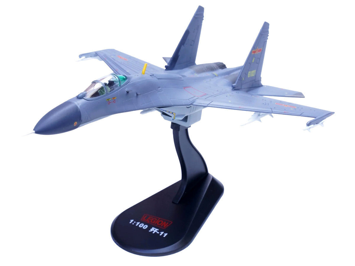 Shenyang J-11B Yinglong Aircraft "61021 Northern Theater Command" (2019) People's Liberation Army Air Force 1/100 Diecast Model Airplane by Legion