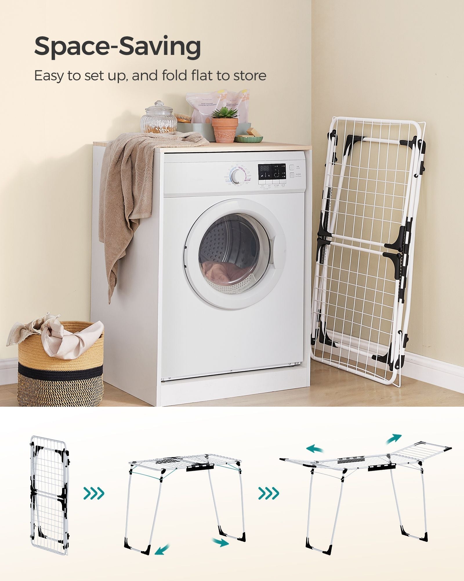 Clothes Drying Rack Foldable