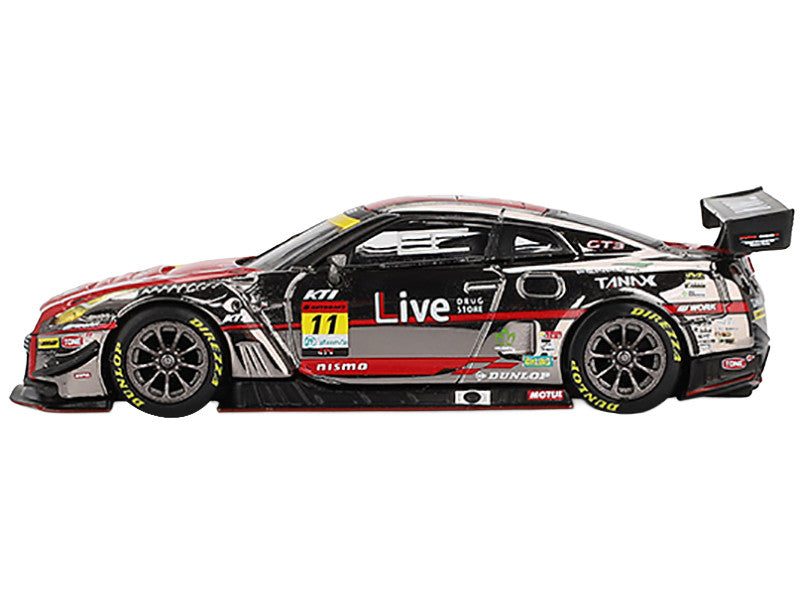 Nissan GT-R NISMO GT3 #11 Ryuichiro Tomita - Keishi Ishikawa - Yusuke Shiotsu "GAINER TANAX" "Super GT Series" (2023) Limited Edition 1/64 Diecast Model Car by Mini GT