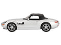 BMW Z8 Silver Metallic with Black Soft Top 007 James Bond "The World Is Not Enough" (1999) Movie Limited Edition 1/64 Diecast Model Car by Mini GT