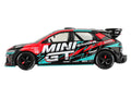 Hyundai Ioniq 5N RS-01T "Mini GT" Black with Graphics "2025 Tokyo Auto Salon" Limited Edition 1/64 Diecast Model Car by Mini GT