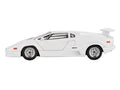 Lamborghini Countach "25th Anniversary" White Limited Edition 1/64 Diecast Model Car by Mini GT