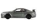 Nissan Skyline GT-R (NISMO BNR34 CRS Version) RHD (Right Hand Drive) Dark Metal Gray Metallic Limited Edition 1/64 Diecast Model Car by Mini GT