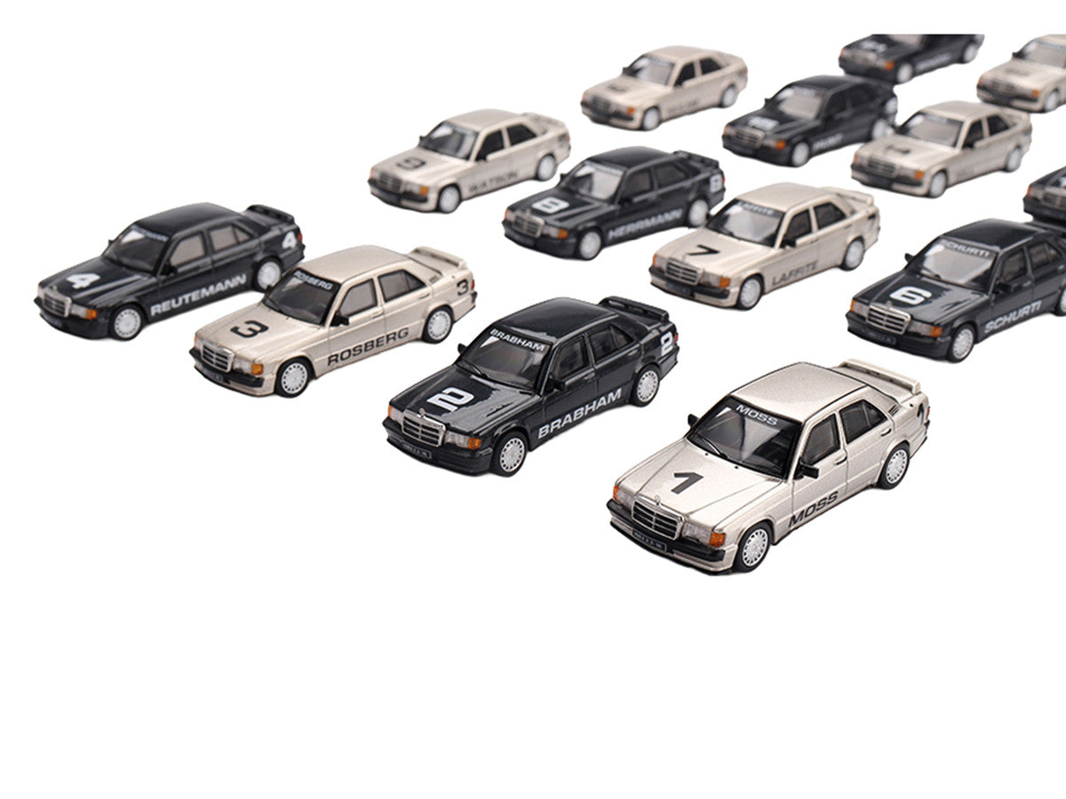 1984 Nurburgring Race of Champions 20 Car Set Limited Edition to 5000 Sets Worldwide 1/64 Diecast Model Cars by Mini GT