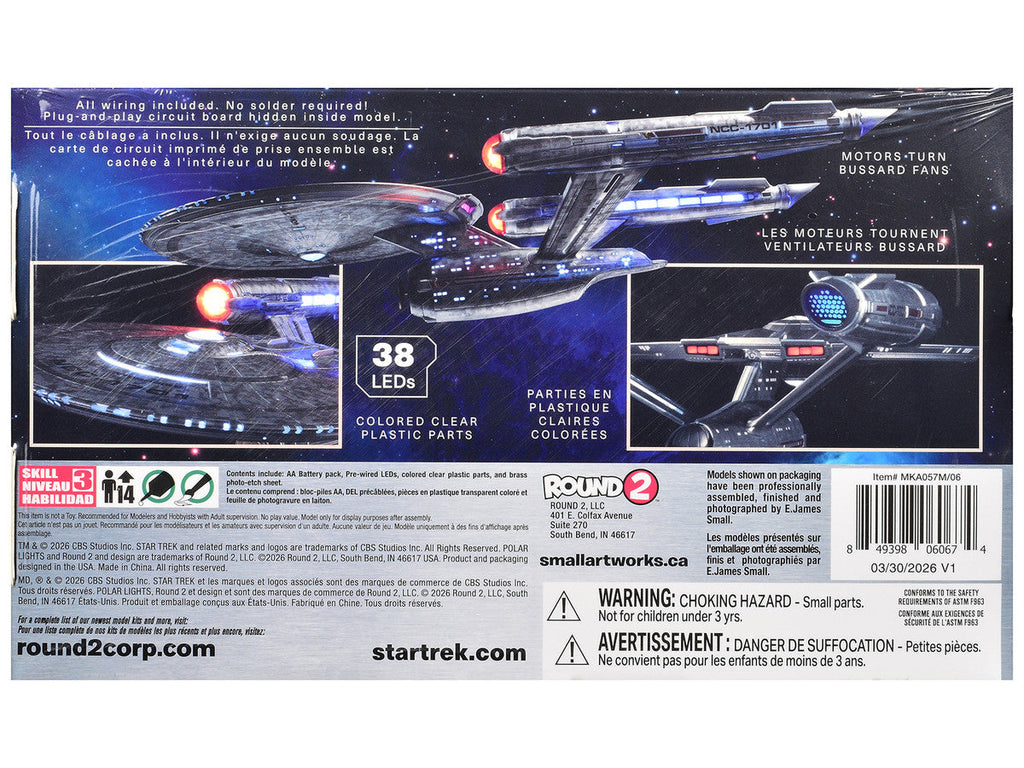 Star Trek: Strange New Worlds (2022-Current) TV Series USS Enterprise NCC-1701 Lighting Kit for 1/1000 Model Kit by Polar Lights