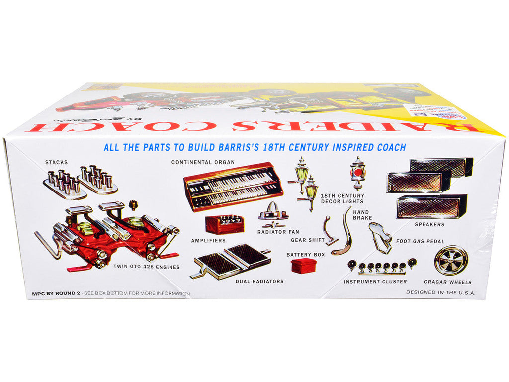 Skill 2 Model Kit George Barris' Super Wild Raiders' Coach 1/25 Scale Model by MPC