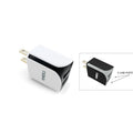 10 Watt 2.1 Amp Dual USB Car Charger White