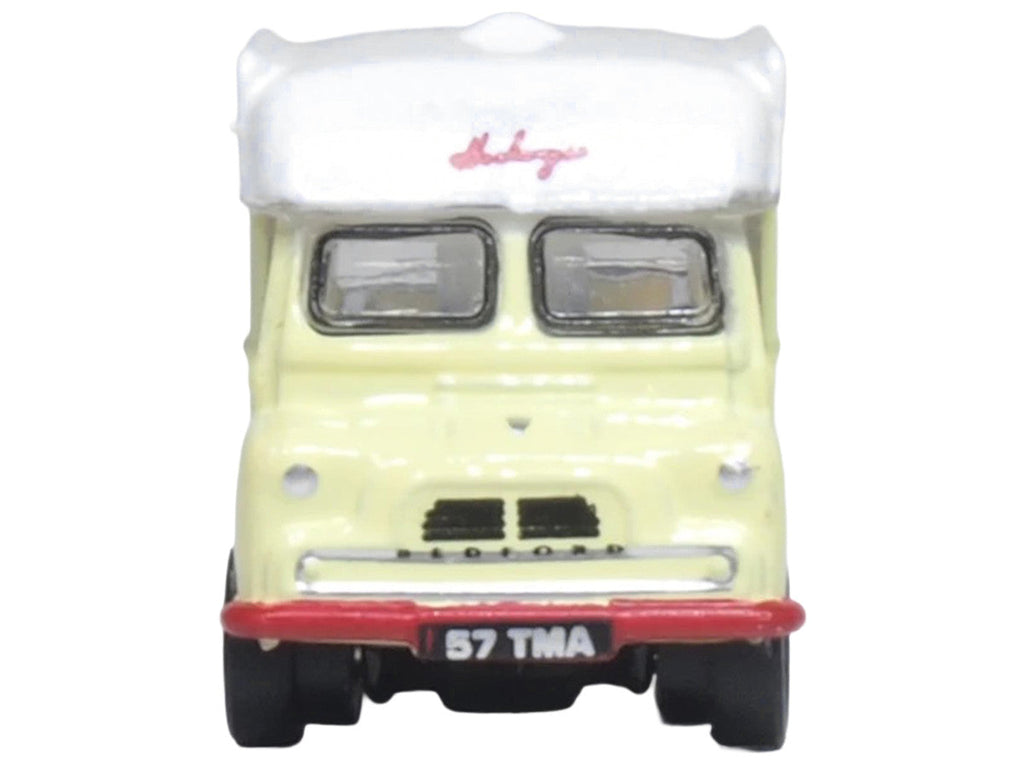Bedford CA Ice Cream Van "Hockings Dairy Cream Ice" Cream with White Top 1/148 (N) Scale Diecast Model Car by Oxford Diecast