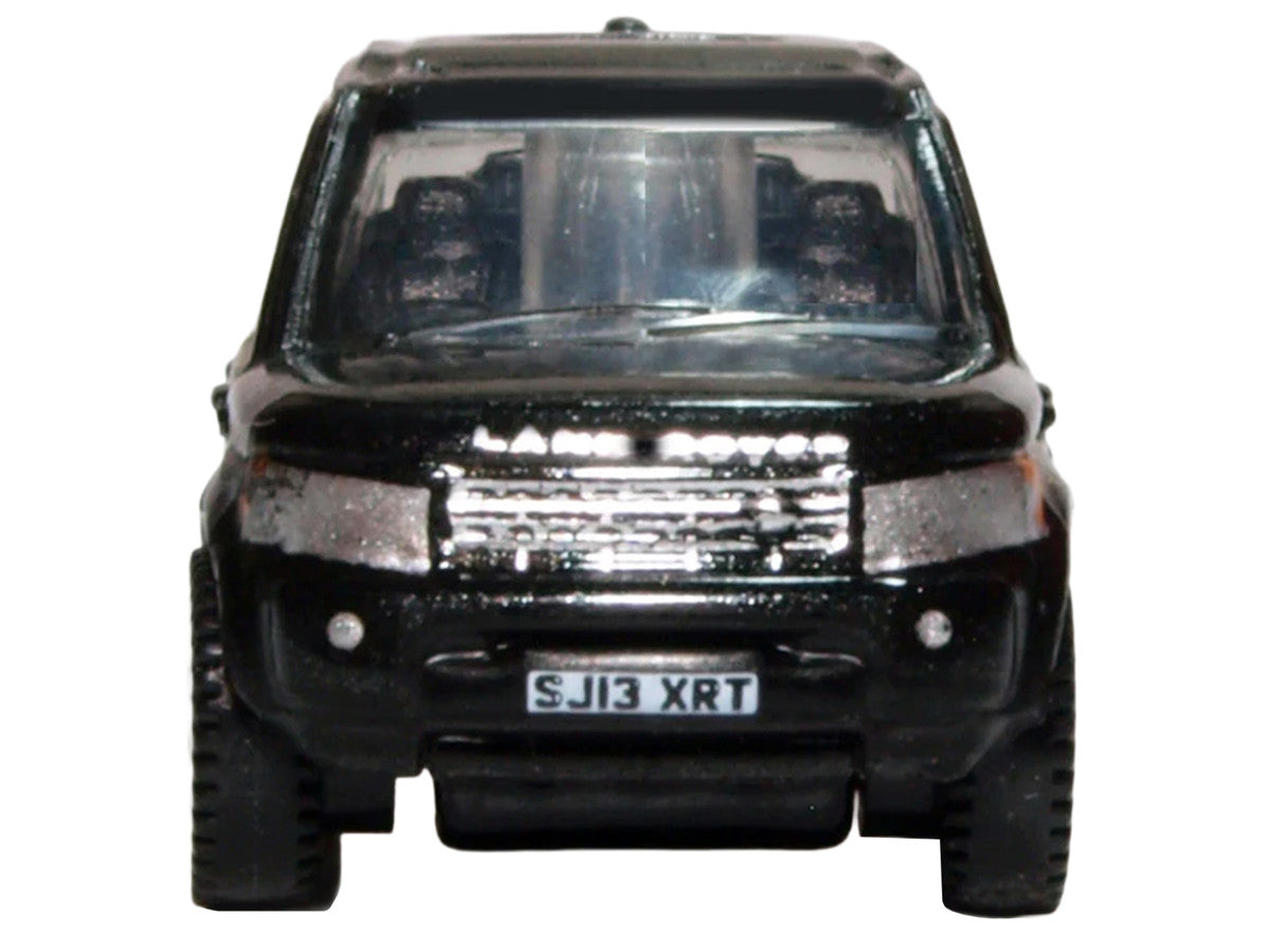Land Rover Discovery 4 RHD (Right Hand Drive) Santorini Black 1/148 (N) Scale Diecast Model car by Oxford Diecast