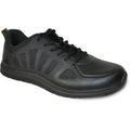 VANGELO Men Slip Resistant Shoe NICK-1 Black