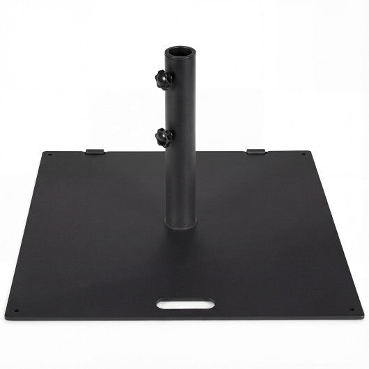 50 LBS Weighted 24 Inch Square Patio Umbrella Base