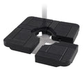 4-Piece 188 LBS Cantilever Offset Patio Umbrella Base-Black