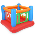Blow Up Jumping House for Kids with Transparent Side Walls-Blue