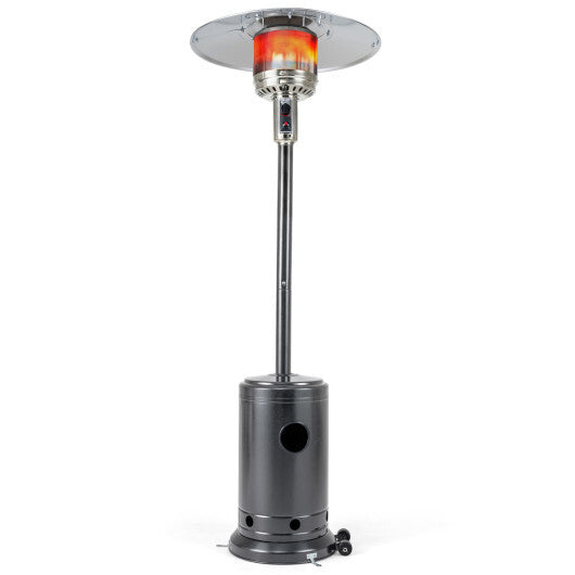 50 000 BTU Patio Propane Gas Heater with Stainless Steel Burner-Bronze