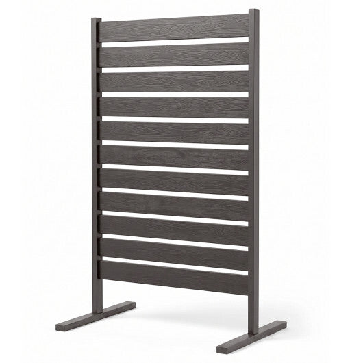 Outdoor Privacy Screen Fence for Backyard Pool Lawn-Gray