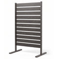 Outdoor Privacy Screen Fence for Backyard Pool Lawn-Gray