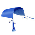 Wind Powered Beach Tent Portable Sun Shelter Canopy for Picnic-Navy