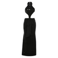 Autumn Winter Sexy Backless Hollow Out Cutout out Stitching Maxi Dress Elegant Sequ Dress
