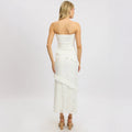 Women Clothing Summer Elegant Tube Top Package Hip Long Dress