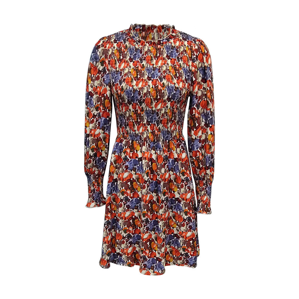 Long Sleeved Sexy Dress Spring Autumn Four Seasons Casual Dress