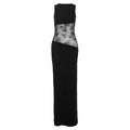 Spring Sexy Slim Fitting Patchwork Lace Backless Dress French Dress