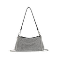 Rhinestone Bag Women Dinner Bag Full Diamond Portable Underarm Bag Diamond Embedded High Grade One Shoulder Crossbody